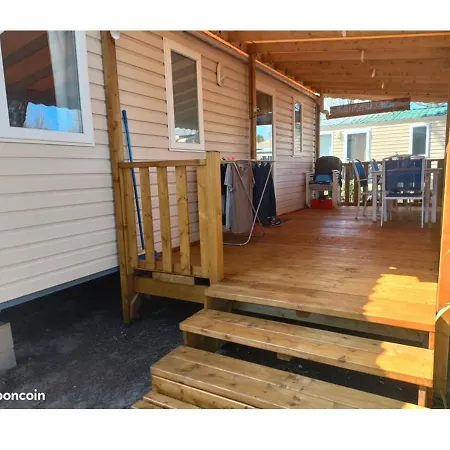 Mobil - 3 Ch - Clim - Terrasse Kamp alanı *